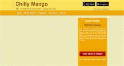 Desktop Screenshot of chillymango.com
